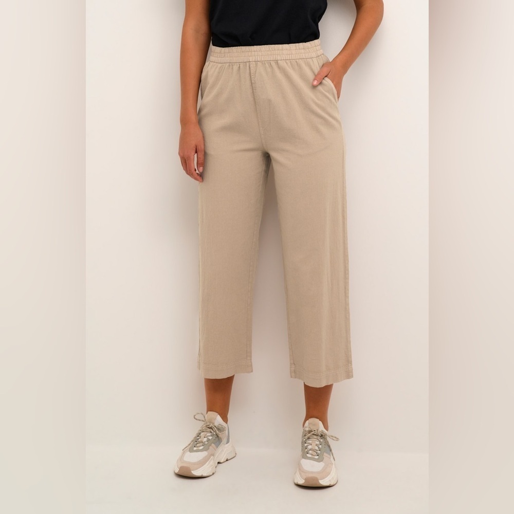 KAFFE KAnaya Culotte Pants | Size Large - Picture 2 of 9